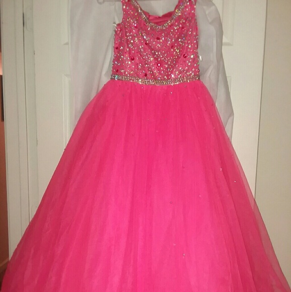 Little girl pageant dress